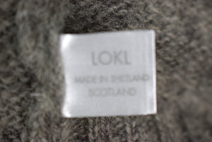 "The Andover Shop Light Grey Shetland Crewneck Sweater" Sz XL (New w/ TAS Tag) (SOLD)