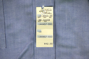 "Brooks Brothers Blue OCBD Shirt" Sz 16 1/2 - 3 (DEADSTOCK w/ BB Tag) (SOLD)