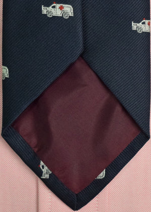 "Chipp 'Ambulance Chaser' Navy Club Tie"