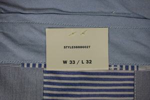 Brooks Brothers "346" Patch Gingham Blue/ White Trousers W33/ L32 (New w/ BB Tag)