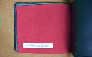 Edward Green England Slipper Swatch Book