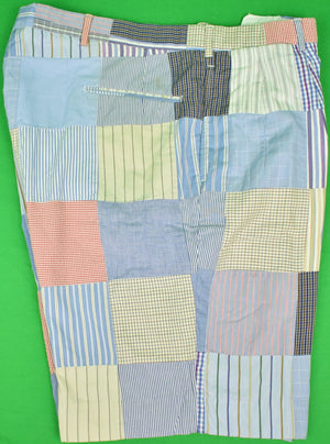 'The Andover Shop Patch Panel Bermuda c1999 Shorts' Sz: 38"W (SOLD)