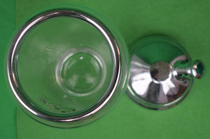 "Fox-Hunter w/ Hounds & Fox Glass Cocktail Shaker & 1 Highball Glass"