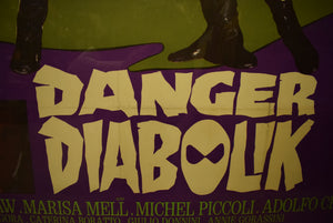 Danger Diabolik 1968 Italian Movie Poster