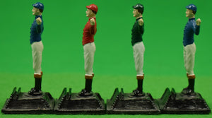 "The "21" Club New York Set Of 4 Jockey Place Card Holders" (SOLD)