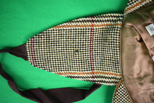 "Lock & Co Russell Plaid Tweed Deerstalker Hat" Sz 7 3/8 (SOLD)