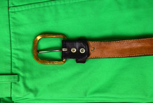 Hand-Needlepoint Polo Match Belt Sz 36 1/2"