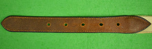 Hand-Needlepoint Golfer's Belt Sz: 38