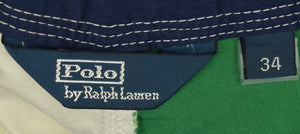 "Polo by Ralph Lauren Signal Flag Color Block Swim Trunks" Sz: 34 (New w/ PRL Tag!) (SOLD)