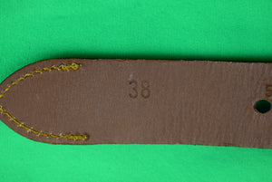 Brooks Brothers Pink Oxford Cloth Belt Sz 38 (New/ Old BB Stock)