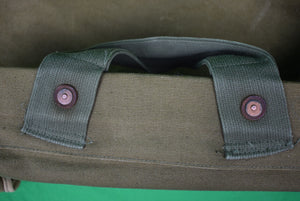 Abercrombie & Fitch Olive Canvas Log Carrier