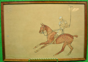 "Paul Desmond Brown Polo Player" (SOLD)