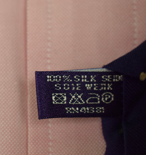 "Ralph Lauren Purple Label Ancient Madder Fox-Hunt Italian Silk Tie" (SOLD)
