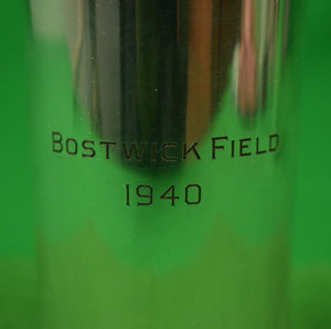 Set x 2 Bostwick Field 1938 & 1940 Silver Beakers