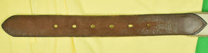 "Hand-Needlepoint (18) Signal Flag Belt Sz: 43"