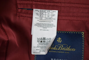 "Brooks Brothers Regent Tartan Flannel Shawl Collar Dinner/ Smoking Jacket" Sz 41R