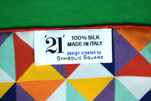 The "21" Club 90th Anniversary Italian Silk Commemorative Scarf