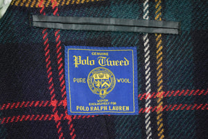 "Polo Ralph Lauren Dress Gordon Tweed Sport Jacket" Sz 46R (New w/ RL $1298 Tag)