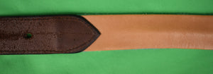 "Hand-Needlepoint Belt w/ 5 Motorboat Models" Sz 43