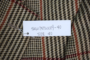 "Russell Plaid Tweed Sport Jacket By Southwick" Sz 40 Reg (New w/Tags) (SOLD)