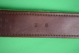 Hand-Needlepoint (13) Jockey Silks Belt Sz 38 (SOLD)