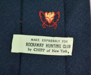 Rockaway Hunting Club by Chipp Linen Club Tie (SOLD)