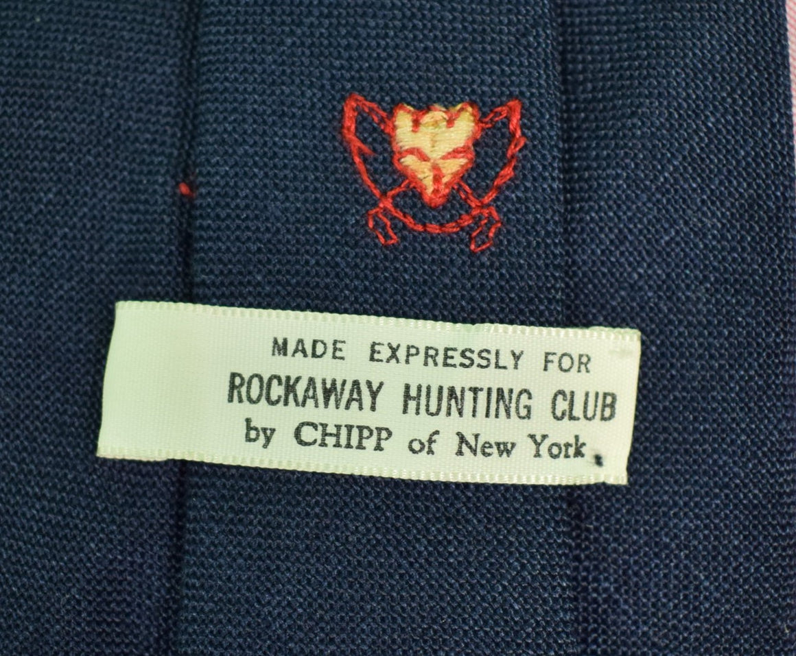 "Rockaway Hunting Club x Chipp Irish Linen Club Tie" (SOLD)