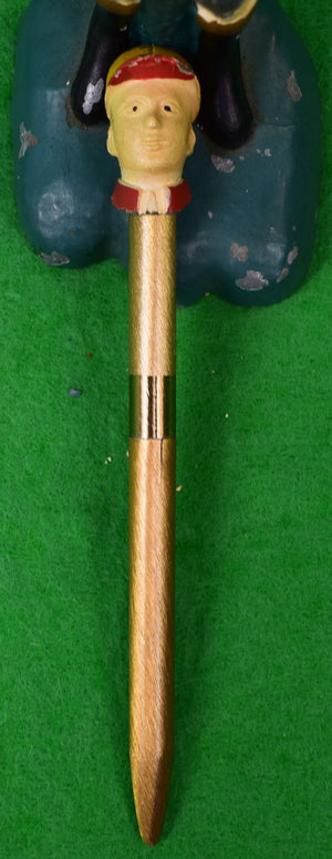 Jockey Paperweight Pen Set