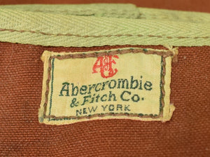 "Abercrombie & Fitch c1940s Fly-Rod Canvas Carrier" (SOLD)