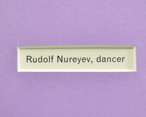 Rudolf Nureyev 1965 Half-Tone Photo Print For David Bailey's 'Box of Pin-Ups'