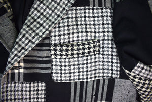 "Chipp Patch Grey/ Black & White Tweed Sport Jacket" Sz 40R (SOLD)