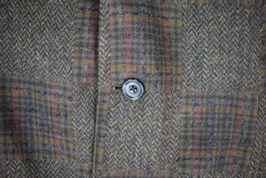 Brooks Brothers "Own Make" Patch Panel H/B Tweed Jacket Sz 46Reg