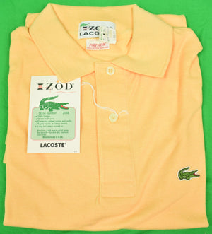 Izod Lacoste Melon Polo Shirt Sz: Patron (Deadstock New w/ Tag!) (SOLD)