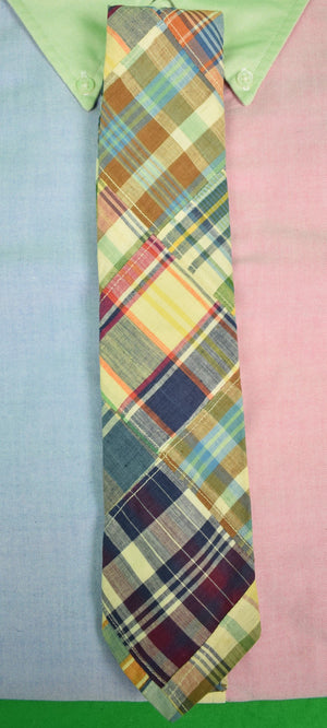 "O'Connell's Patch Madras Tie"