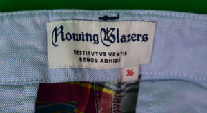 "Rowing Blazers Patch Madras 2pc Jacket w/ Trousers" Sz 42R/ 36W (As New) (SOLD)