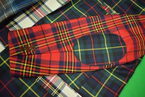 "Orvis Dundee Scottish Patch Tartan Multi-Plaid Sport Jacket" Sz 44R