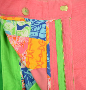 Lilly Pulitzer 4 Panel Pinwale Cord Trousers Sz: 40W (SOLD)