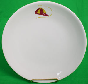 Set of 5 Lamberton China Jockey Cap Plates