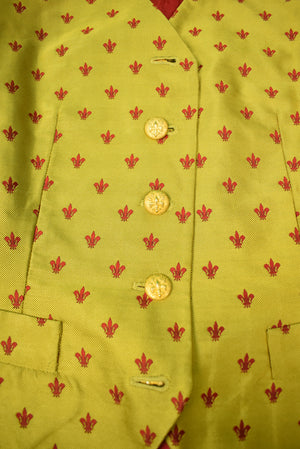 "Escada by Margaretha Ley Lady's Yellow Silk Vest:" Sz: 36 (SOLD)
