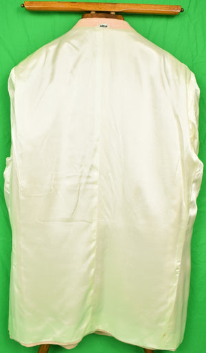 "Shell Pink Herringbone Blazer/ Sport Jacket" Sz: 46R (SOLD)