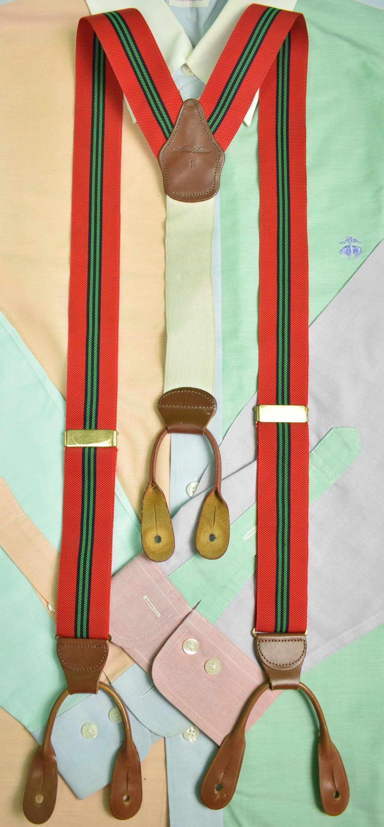 Lot of 6 TRAFALGAR LIMITED EDITION Silk Braces Suspenders (Private  Collection) - Conseil scolaire francophone de Terre-Neuve et Labrador