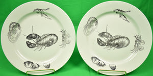 Pair of Lobster 9"D Plates