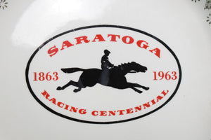 Saratoga Racing 1863-1963 Centennial Commemorative Plate