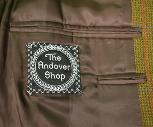 "The Andover Shop Lovat Scottish Tweed Windowpane c2014 Sport Jacket" Sz 44R (SOLD)