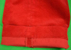 Polo Ralph Lauren Red Corduroy Trousers Sz 38"W x 32"L