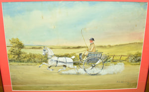Coaching Scene Watercolour by H. W. Standing (1894-1931)