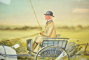 Coaching Scene Watercolour by H. W. Standing (1894-1931)