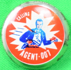 Sean Connery Calling Agent-007 Pin