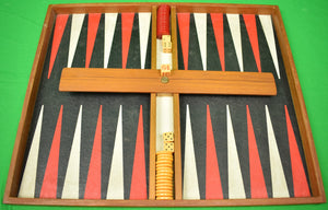 Brooks Brothers c1950s Backgammon Board Set