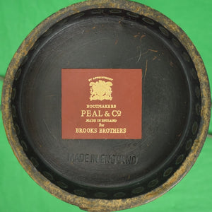 "Peal & Co for Brooks Brothers English Leather Bucket w/ Armorial Crest" (SOLD)